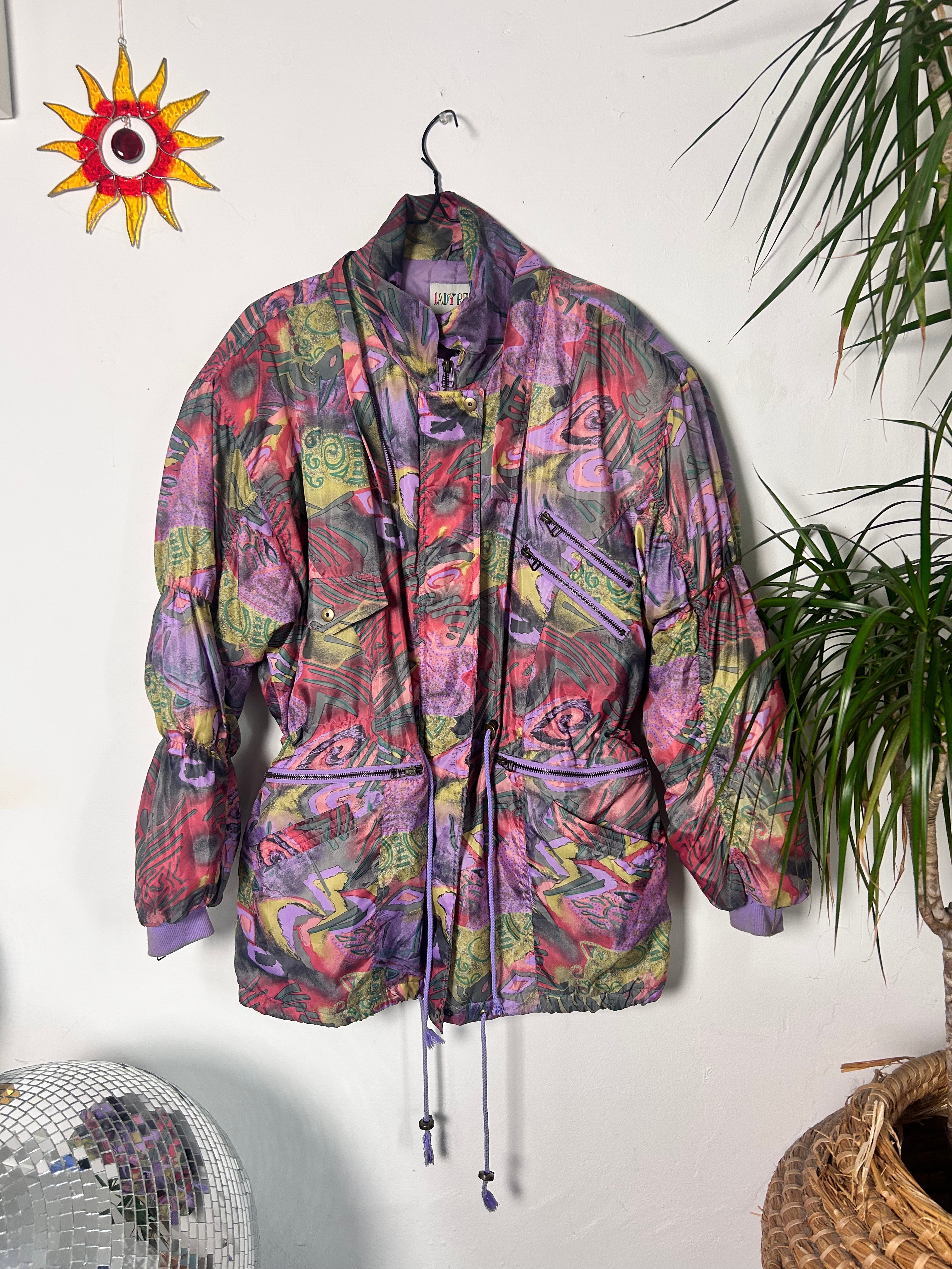 Pink 90's Ski Jacket size L