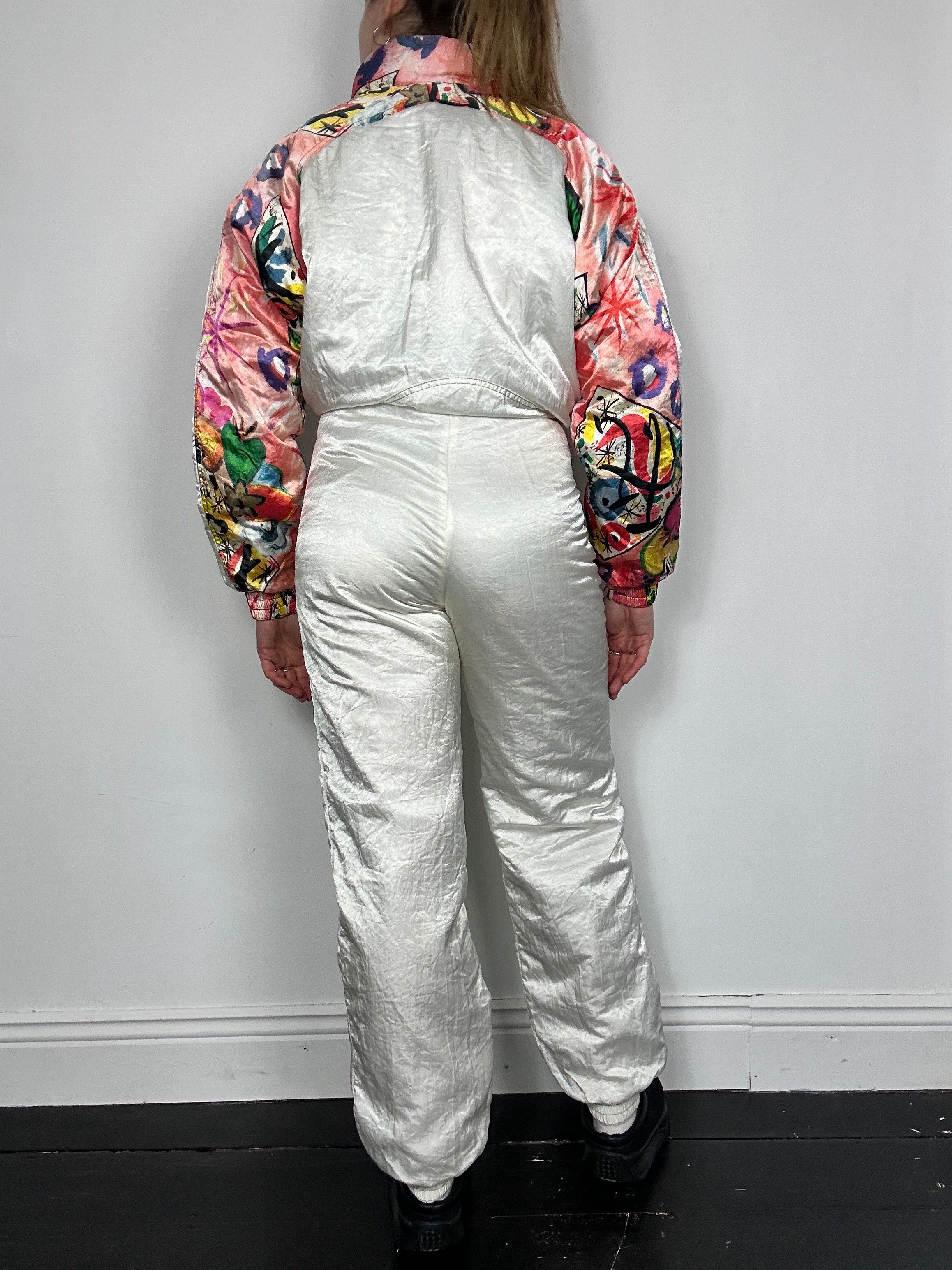 80's Silky Ski Suit Size 8/10