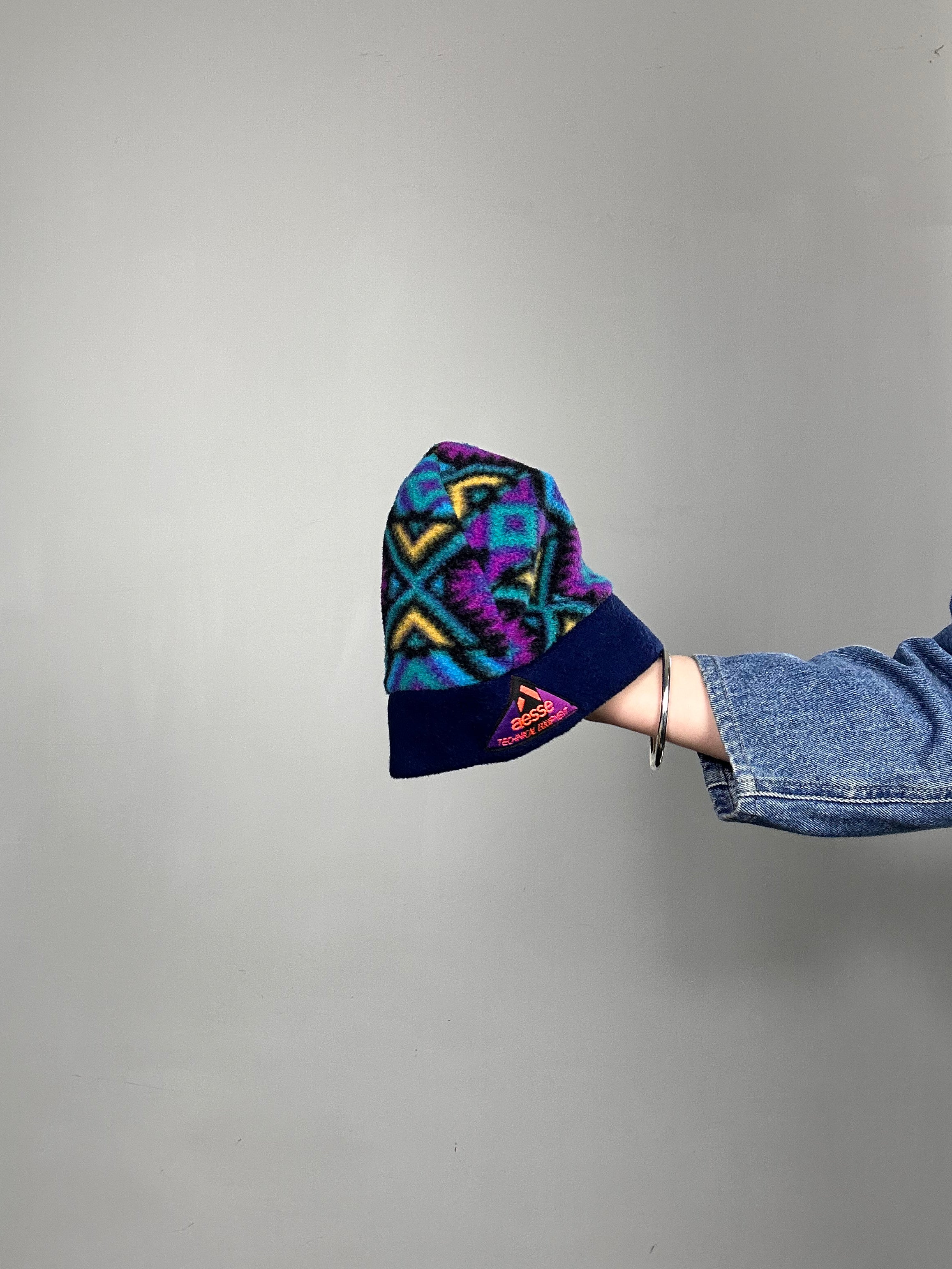 Fleece 80's Ski beanie Size S