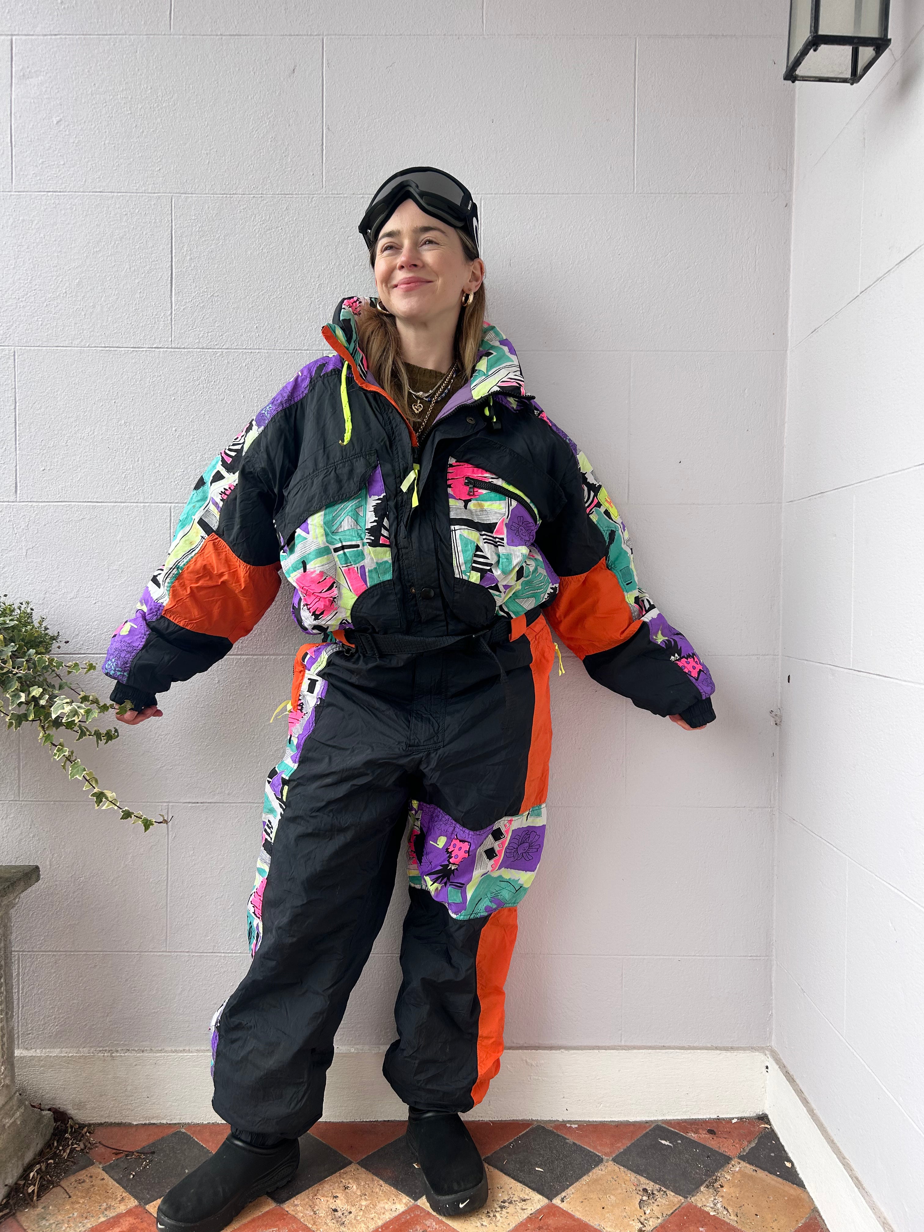 80's Ski Suit Size L