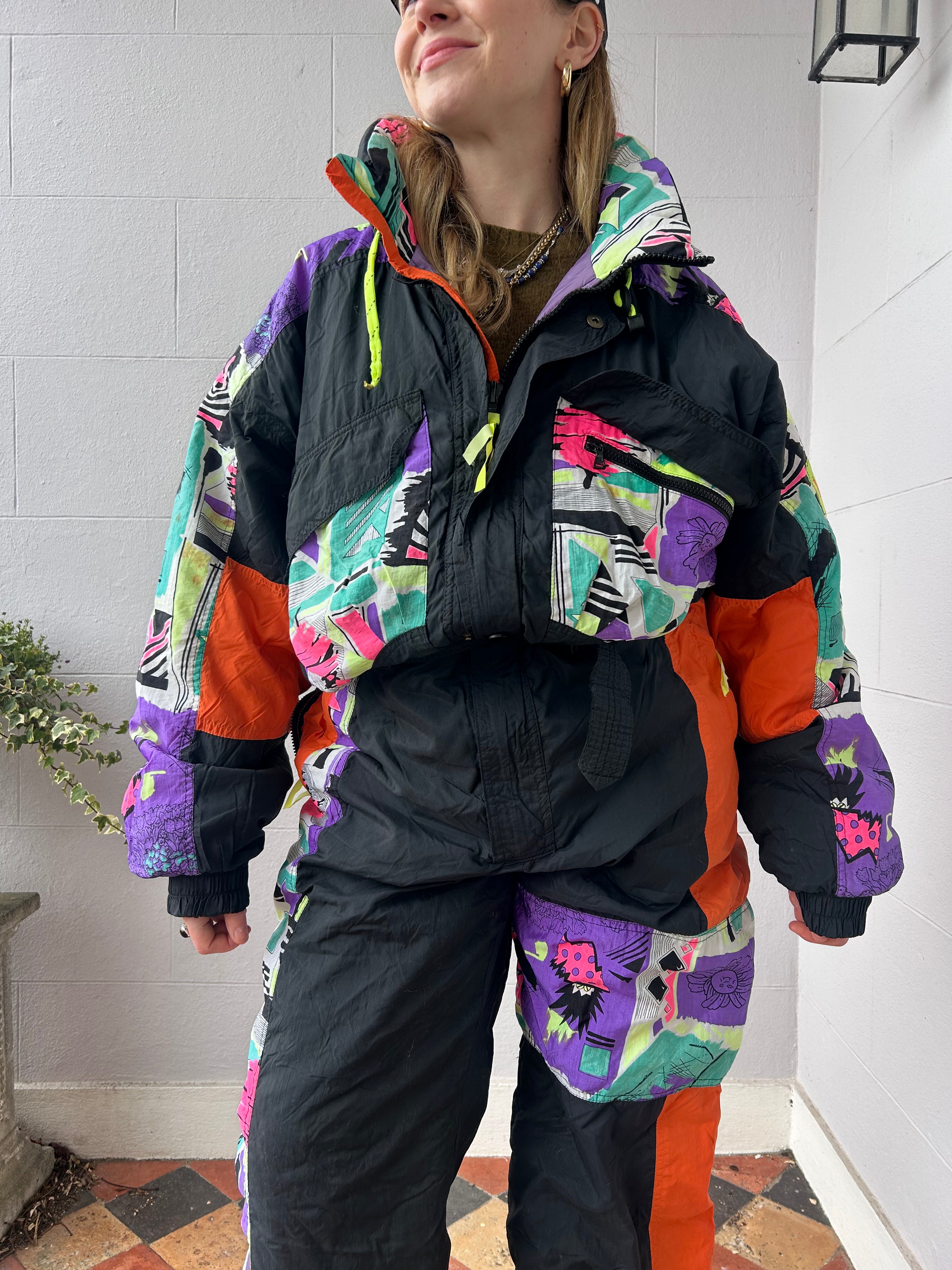 80's Ski Suit Size L