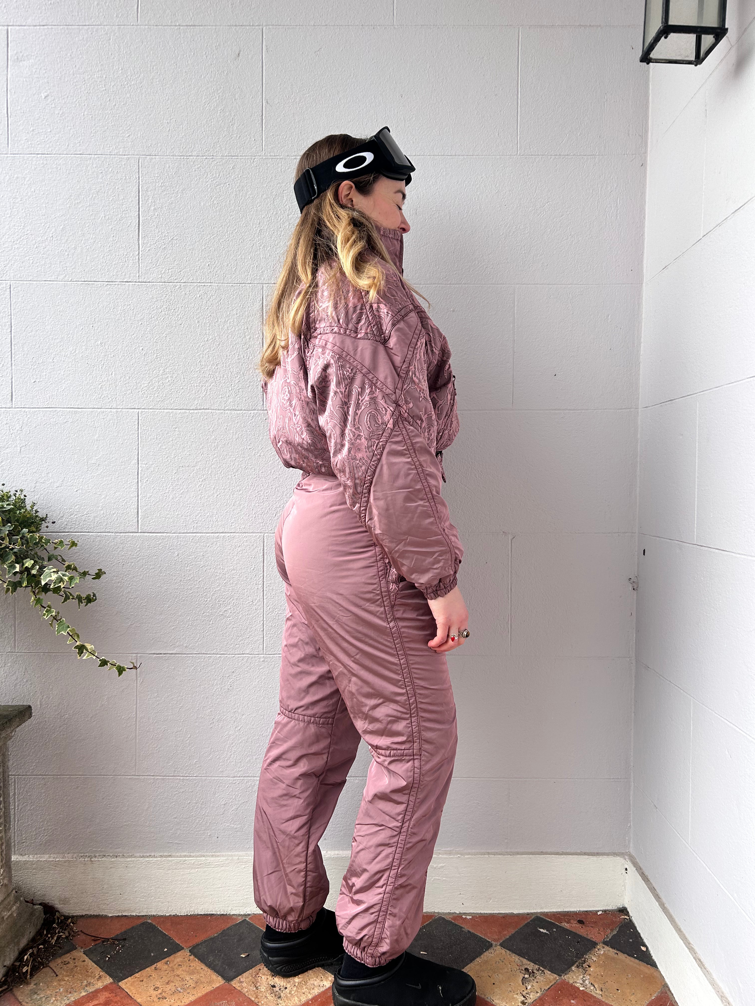 Ellese Taupe Ski Suit Size 8
