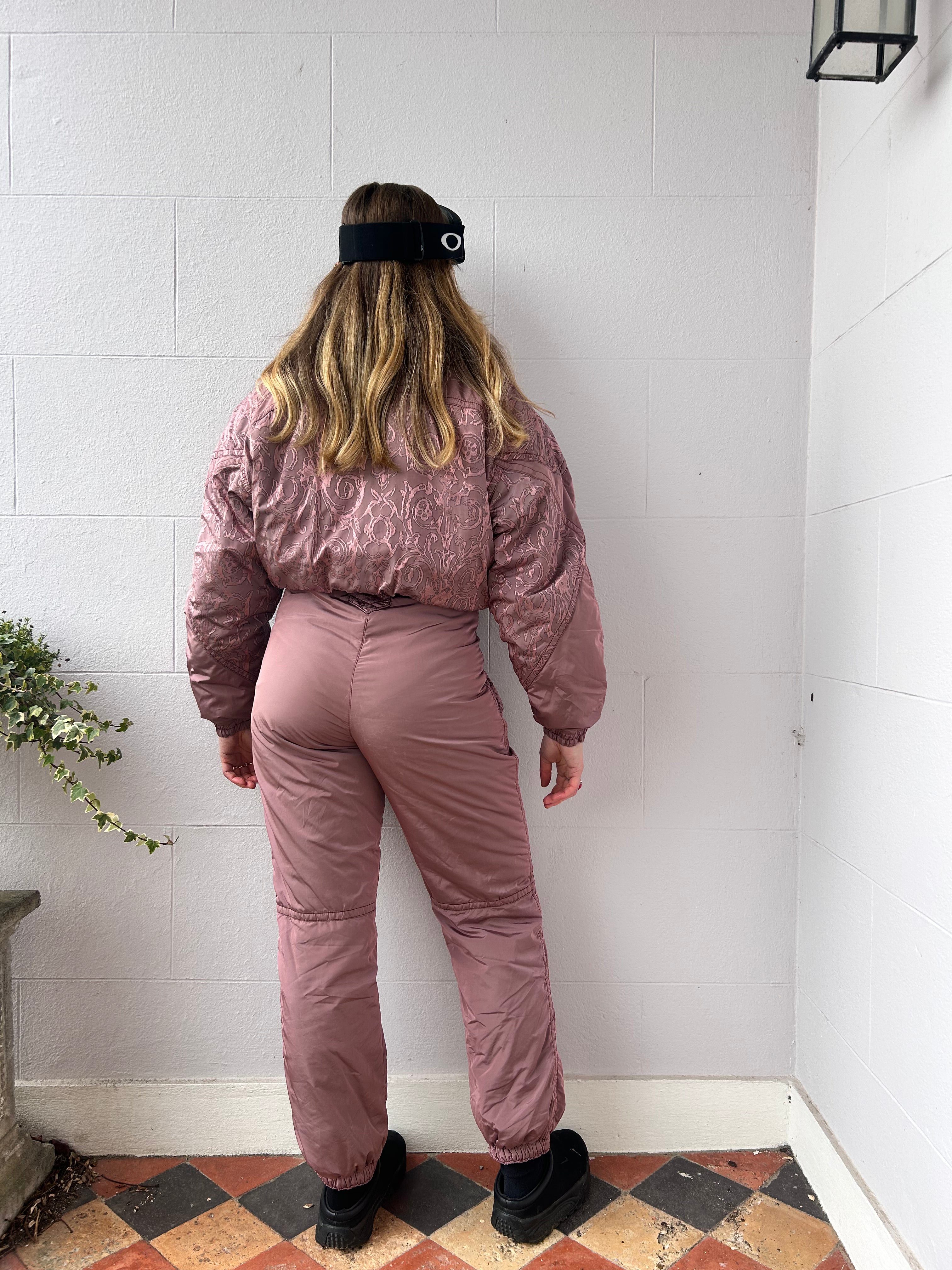 Ellese Taupe Ski Suit Size 8