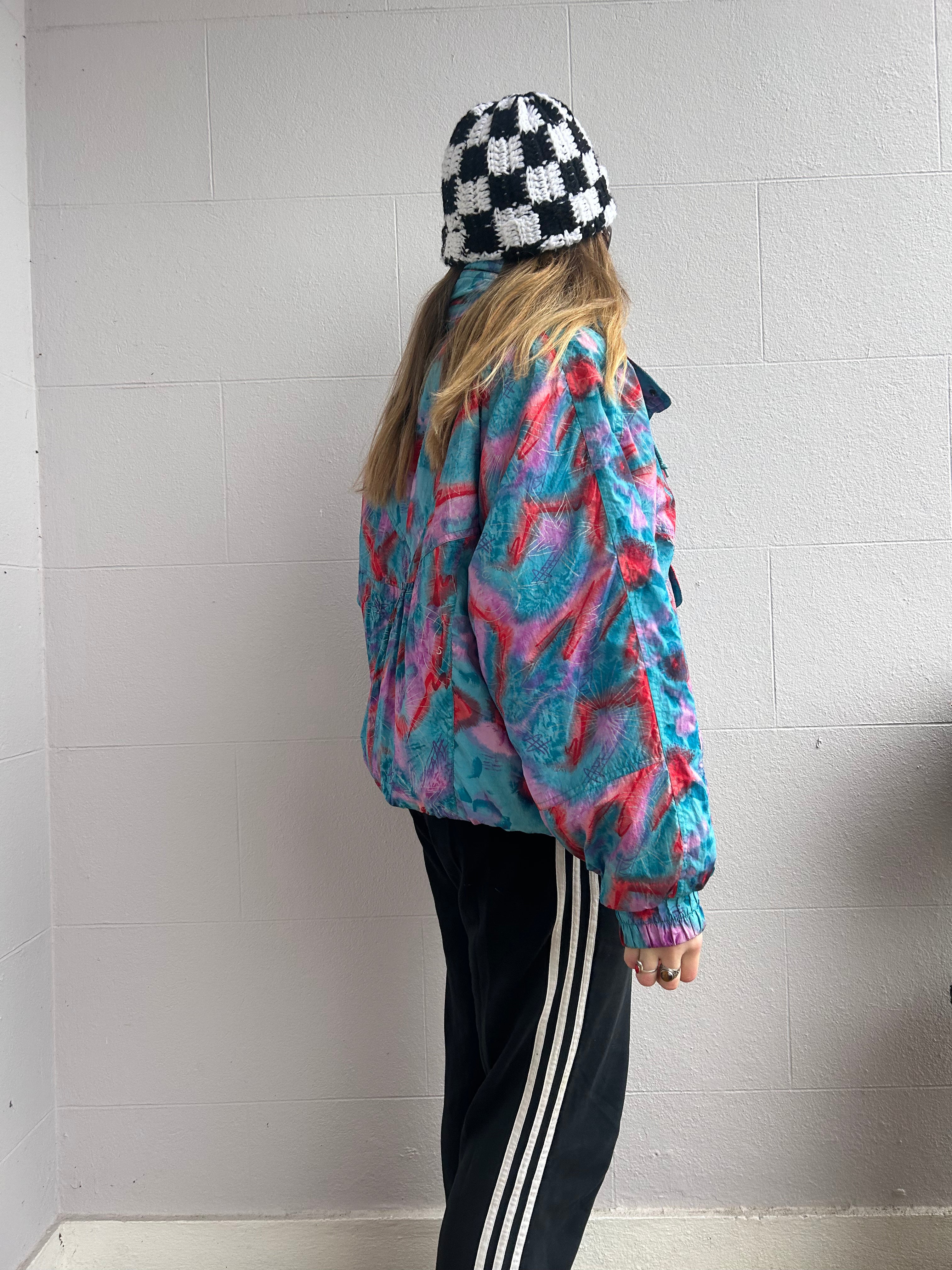 80's Half Zip Ski Jacket Size M