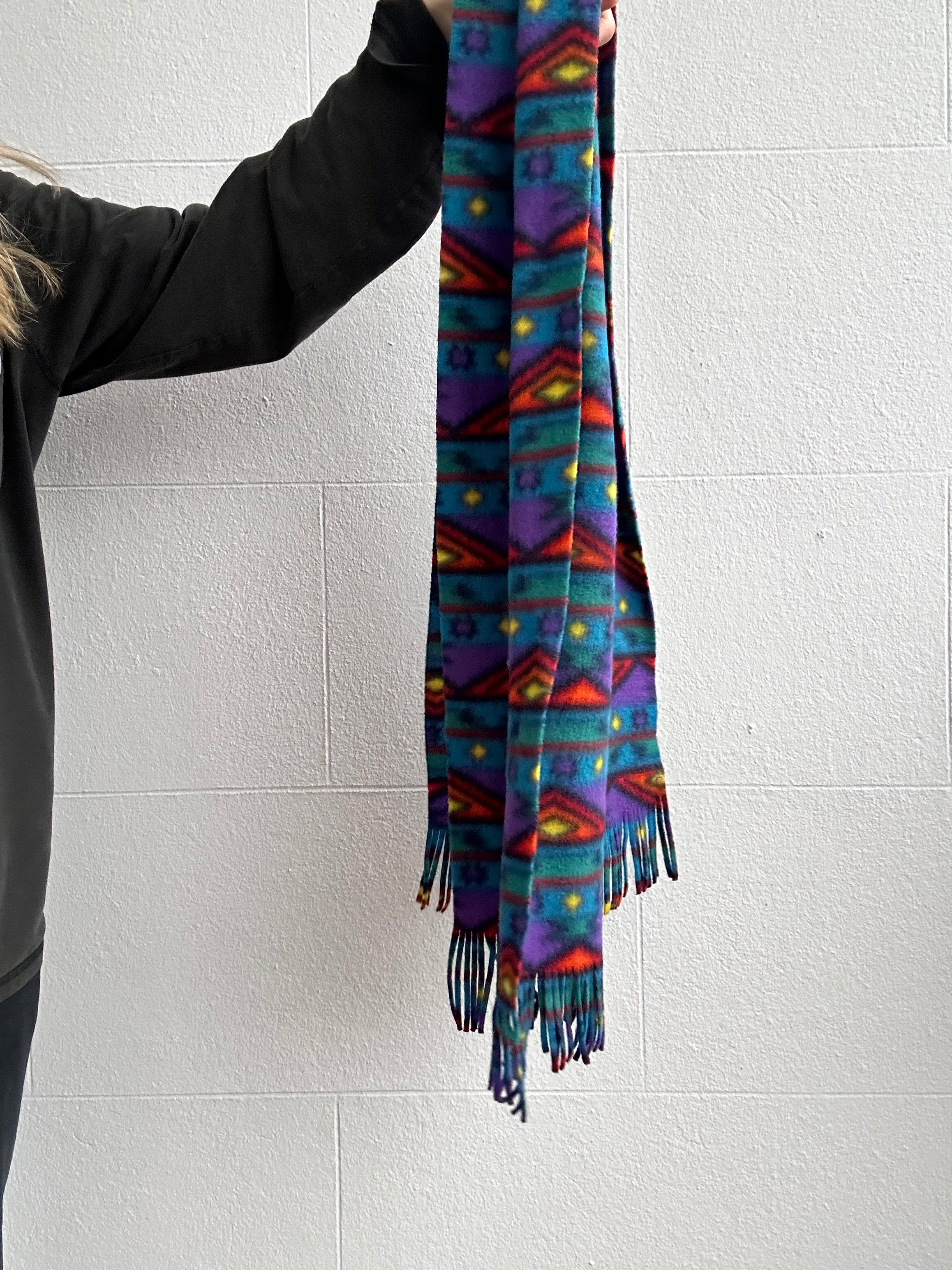 Aztec Fleece Scarf