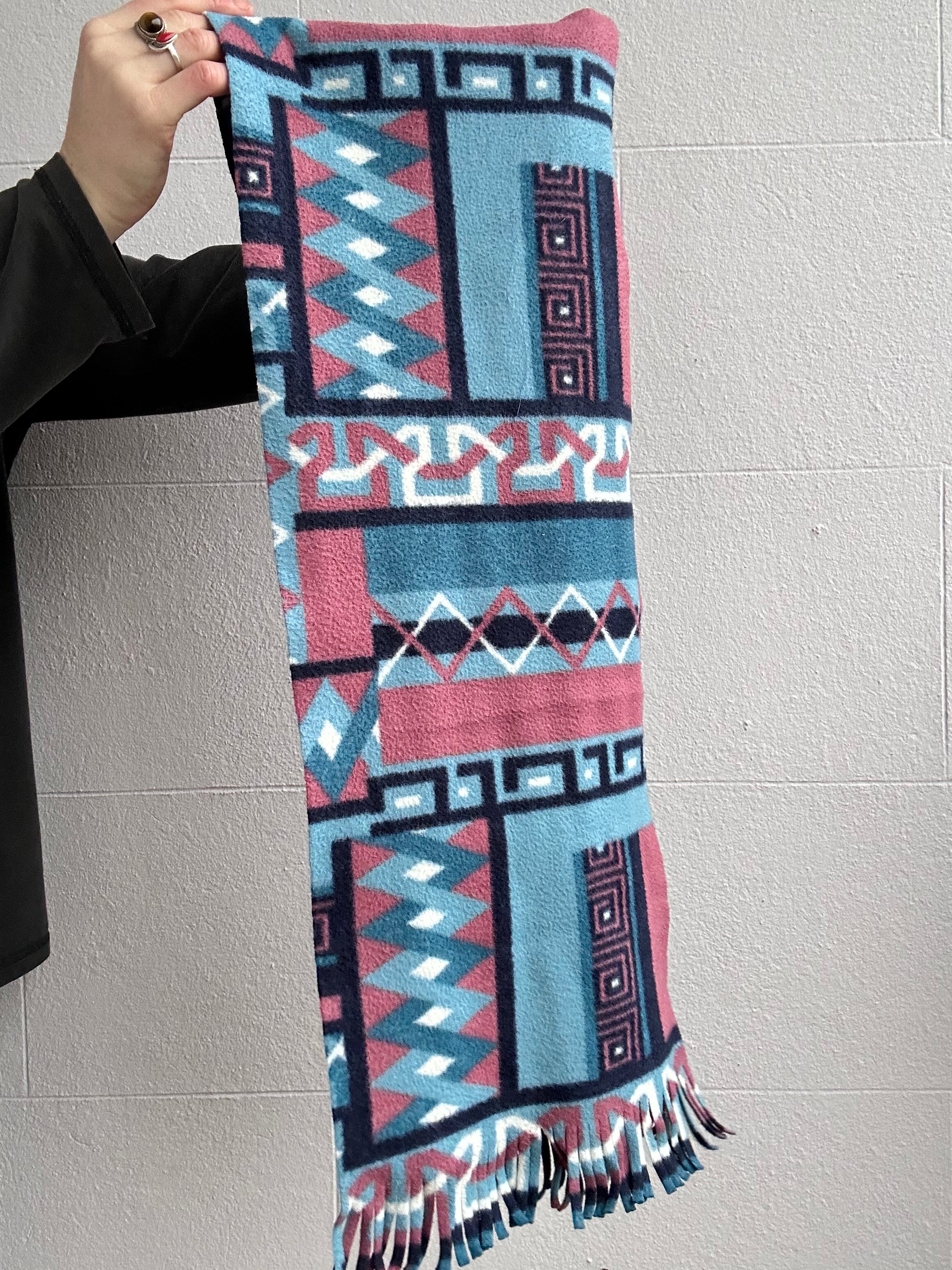 Aztec Fleece Scarf