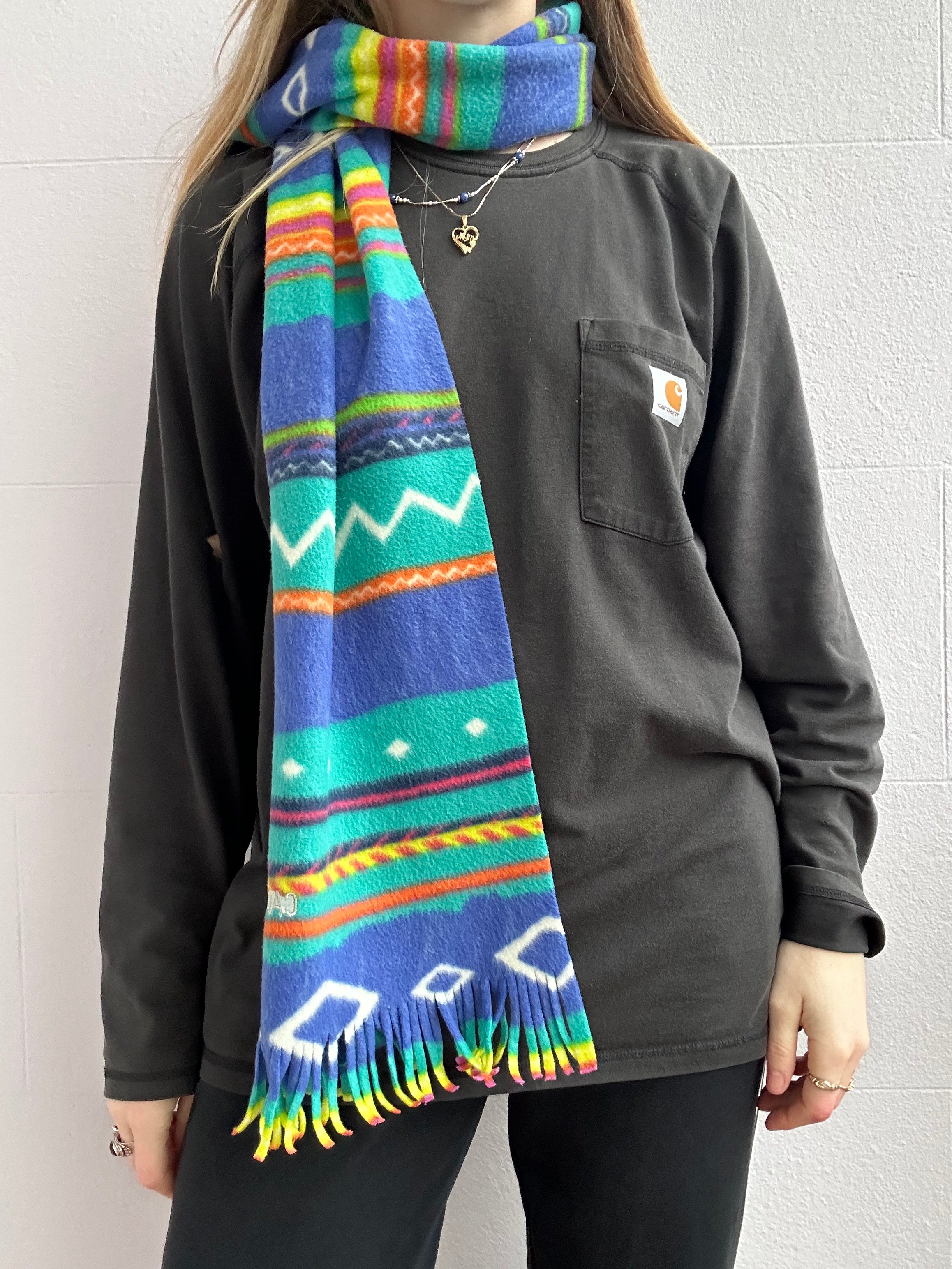 Aztec Fleece Scarf