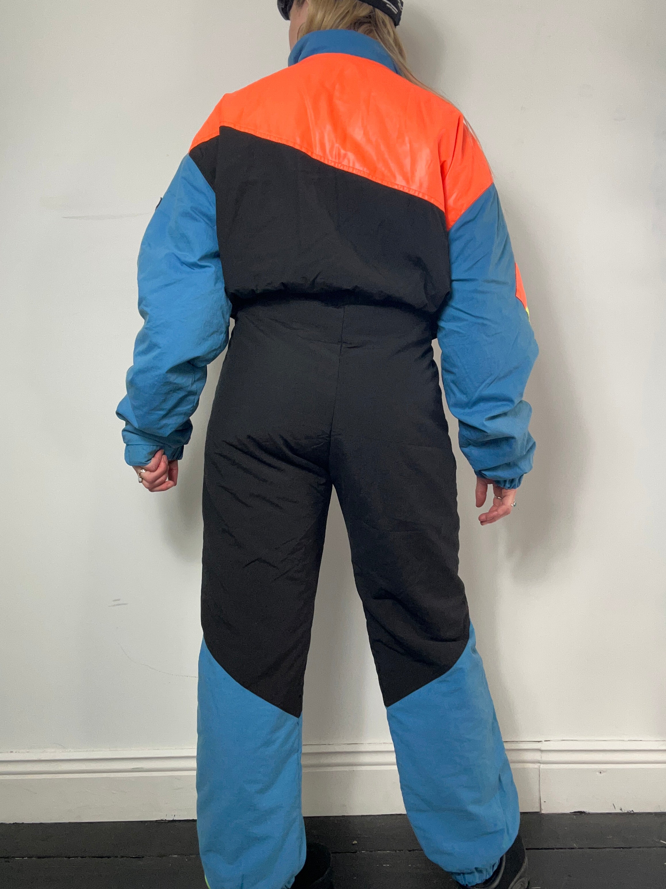 Neon Ski Suit Size 12