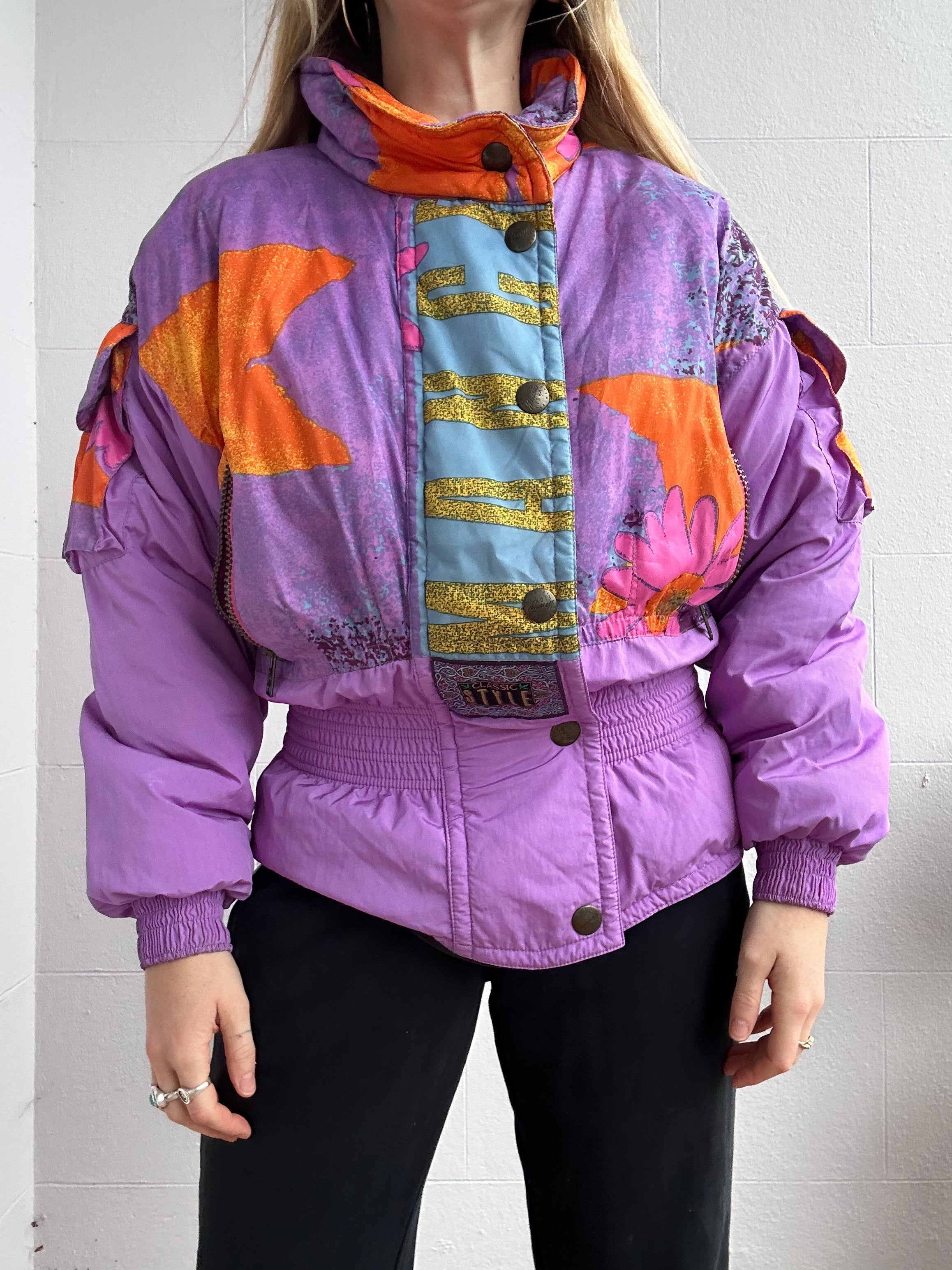 Lilac Ski Jacket Size 10