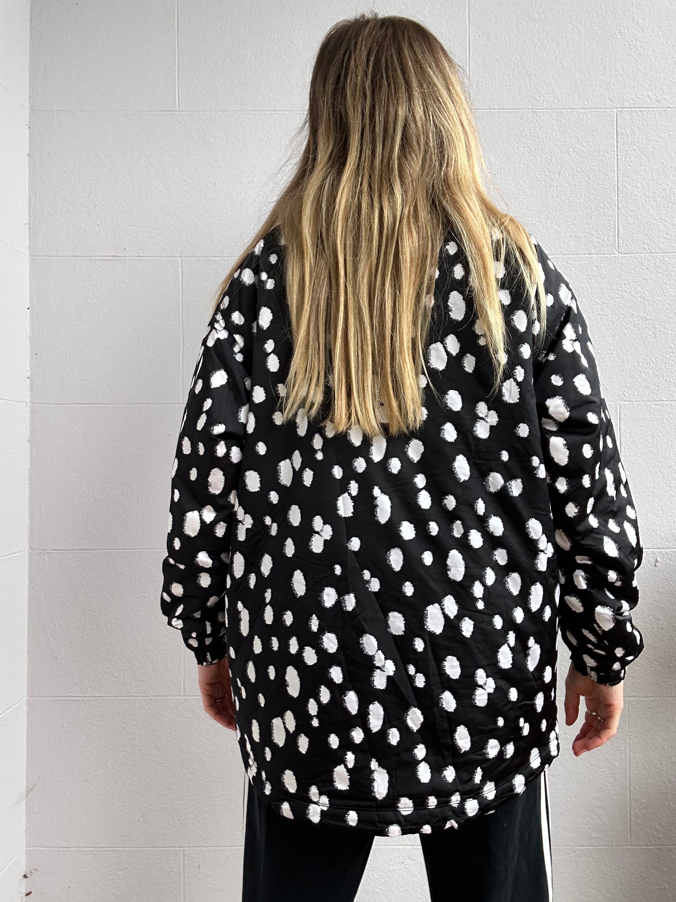 Polka Dot Ski Jacket Size M